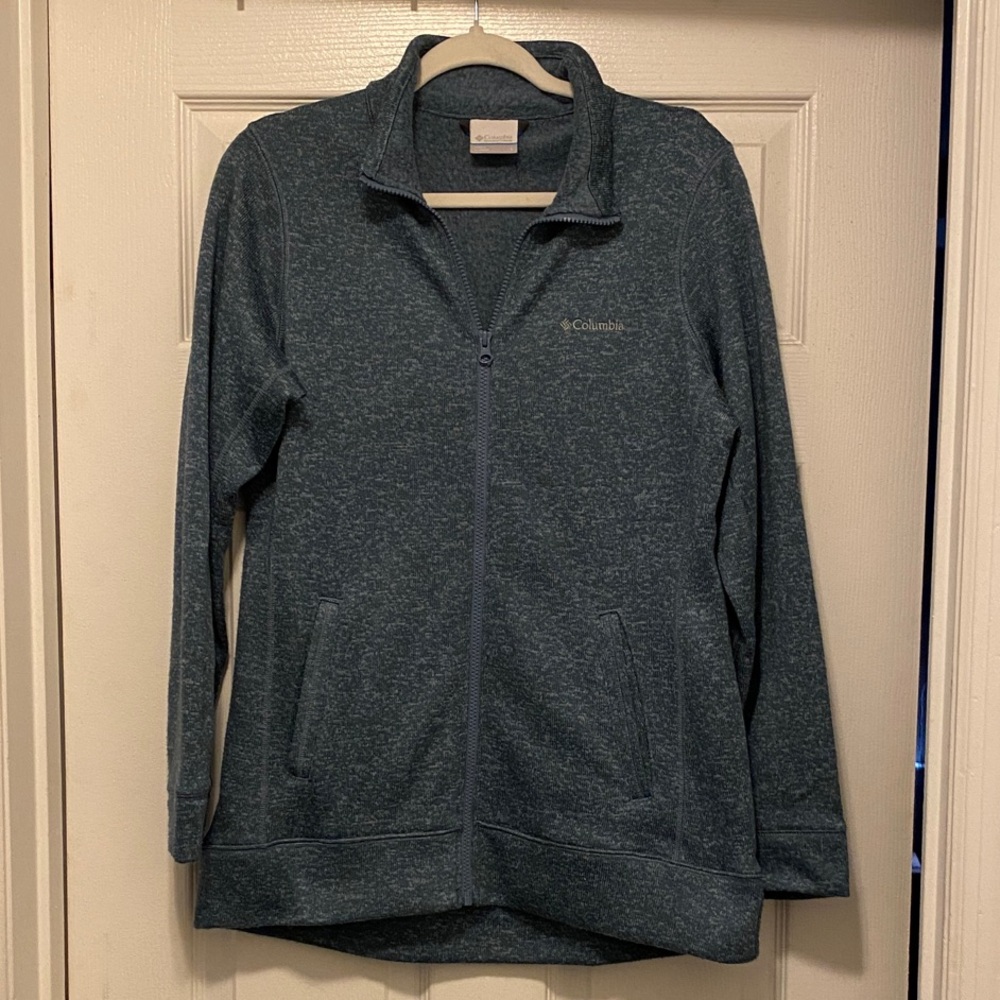Columbia Women's Heathered Blue Utility Jacket
